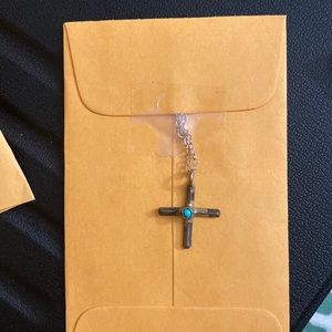 Cross pendant and chain